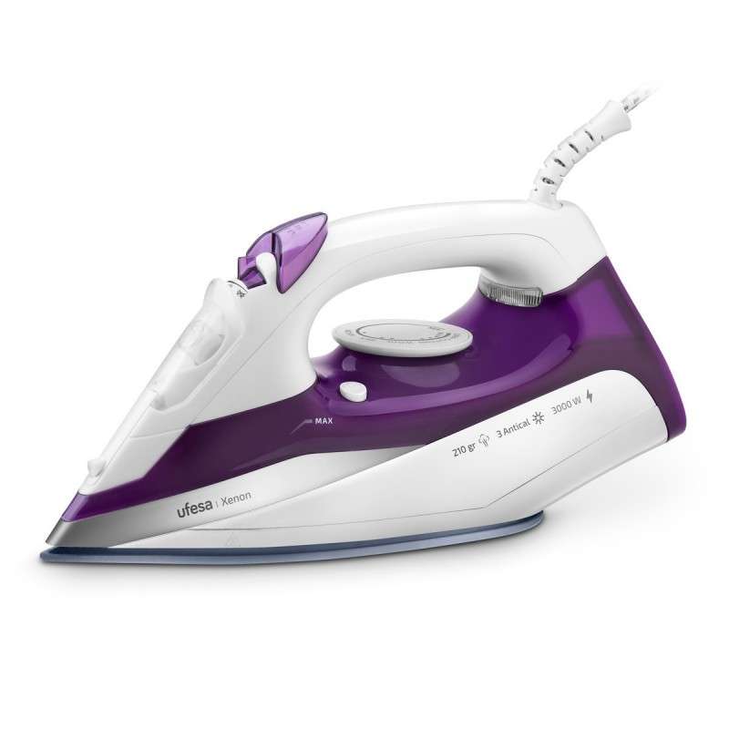 UFESA Steam Iron 3000W | Techno Ceramic Soleplate
