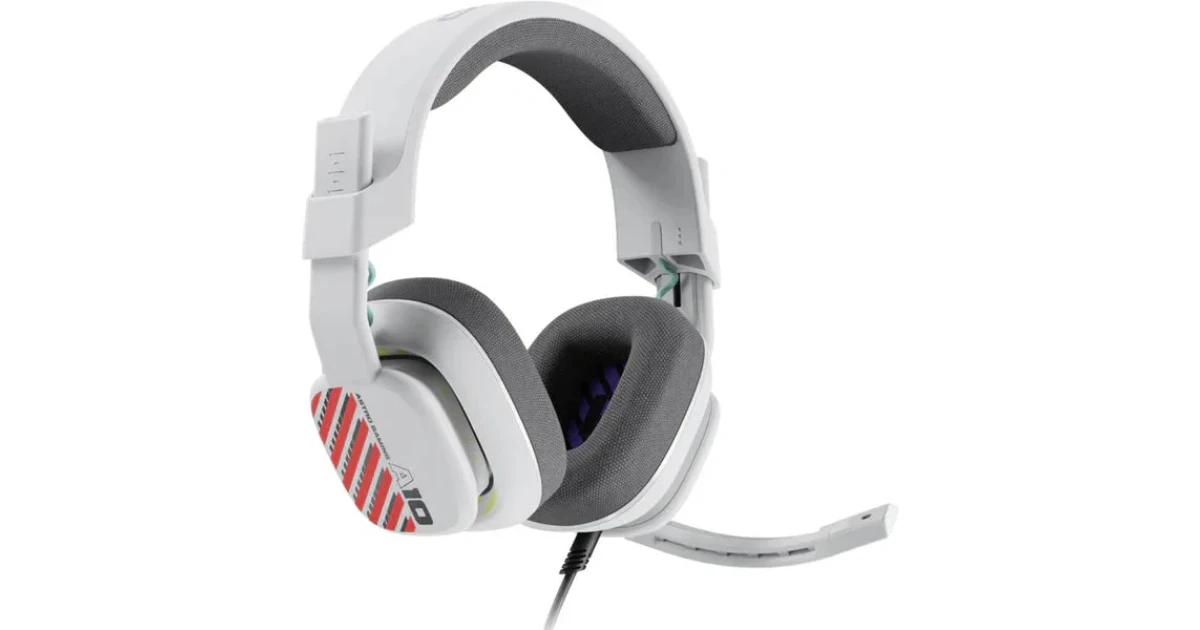 Logitech ASTRO Gaming A10 Gen 2 Wired Gaming Headset – White – 939-002078