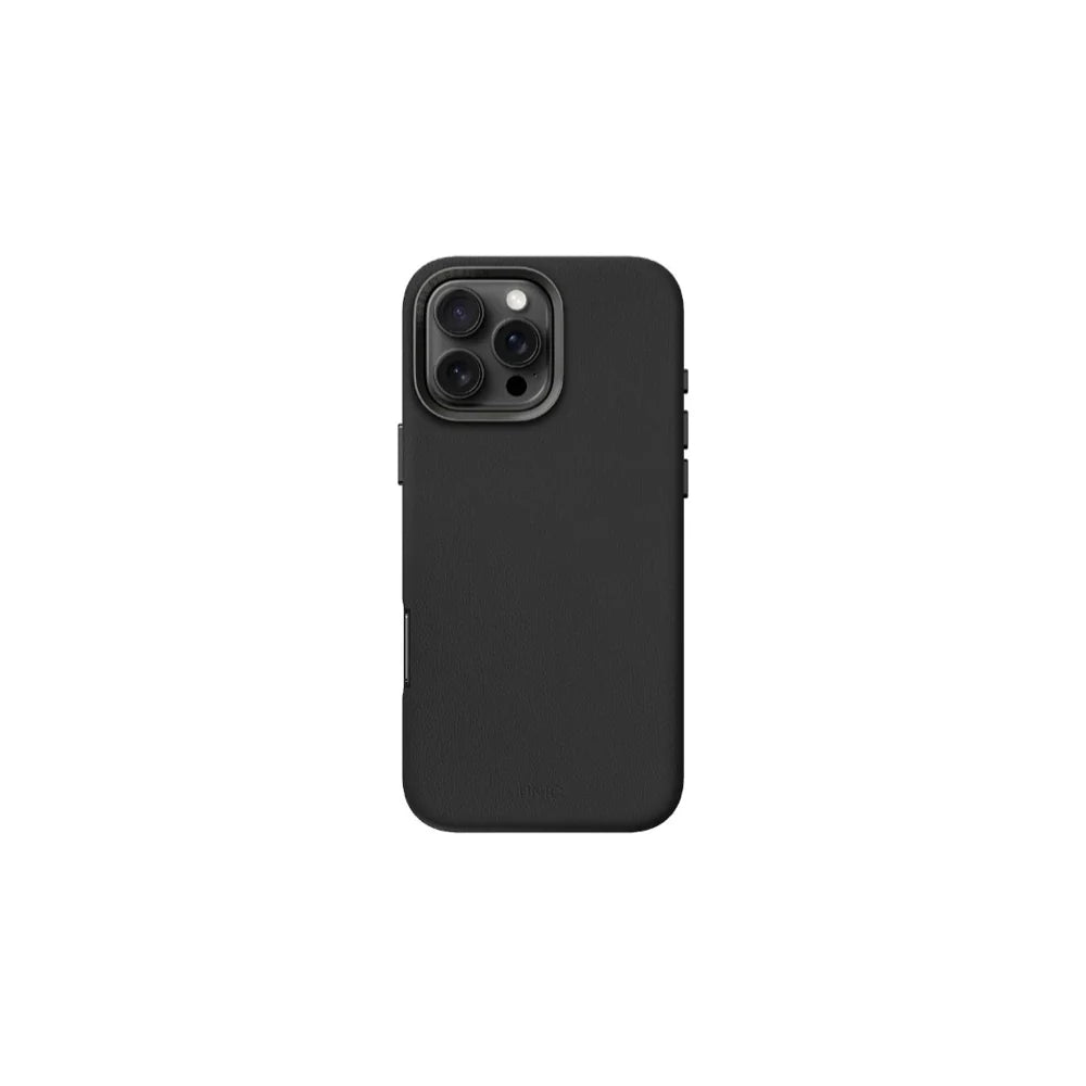 غطاء iPhone 16 Pro UNIQ HYBRID MagClick LINO HUE – Charcoal