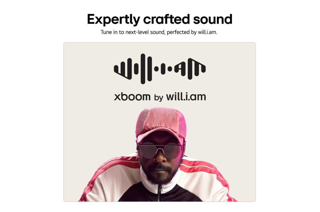 LG xboom Grab بواسطة will.i.am