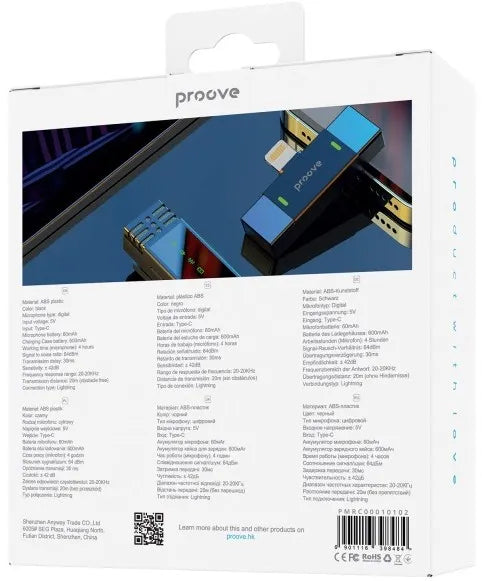 Proove Wireless Microphone with Lightning Port