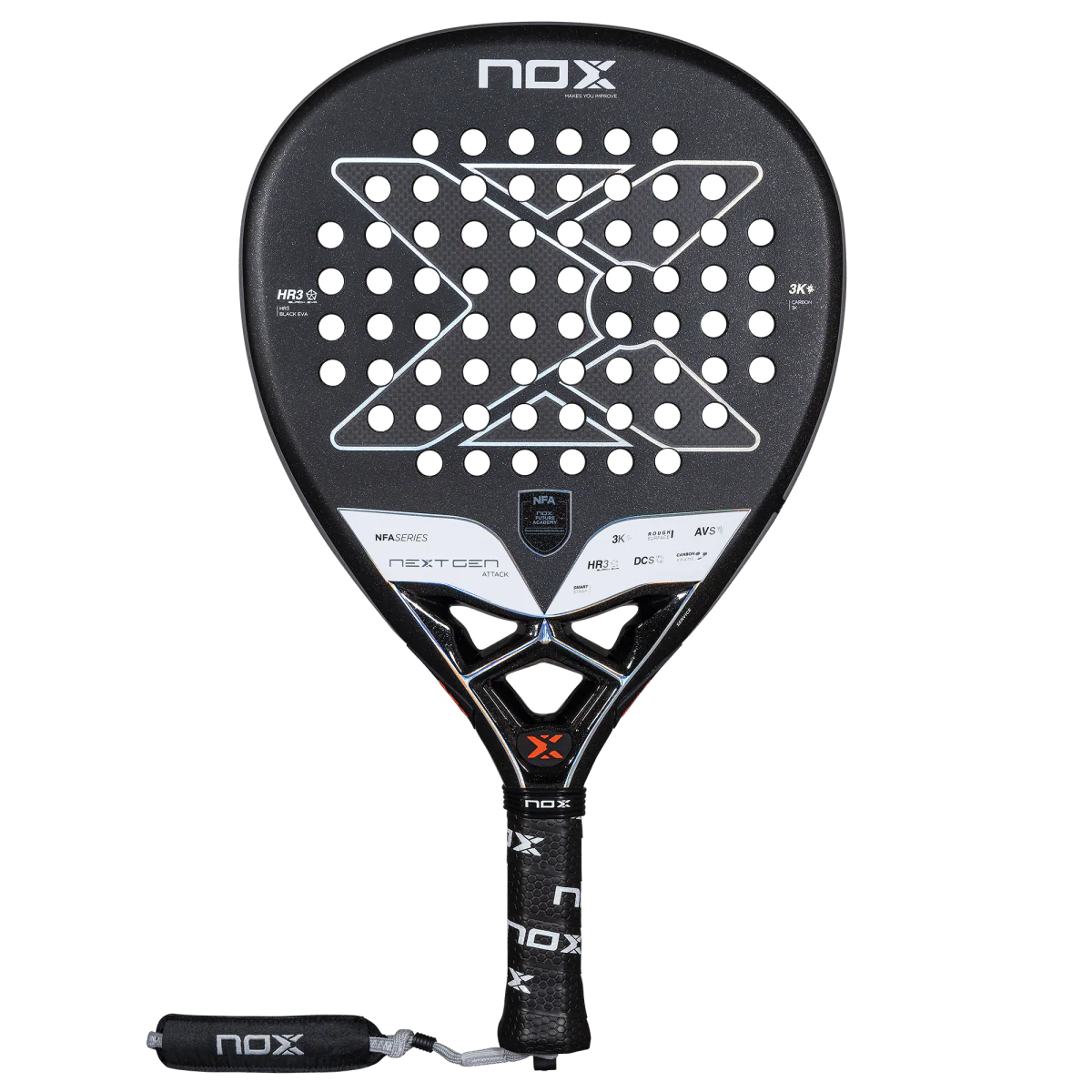 Nox NextGen PRO Attack 3K | Power Padel Racket for Young Pros