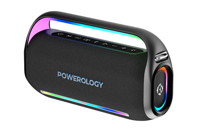 Powerology TWS Karaoke Speaker 150W with Mic & Remote – Silver