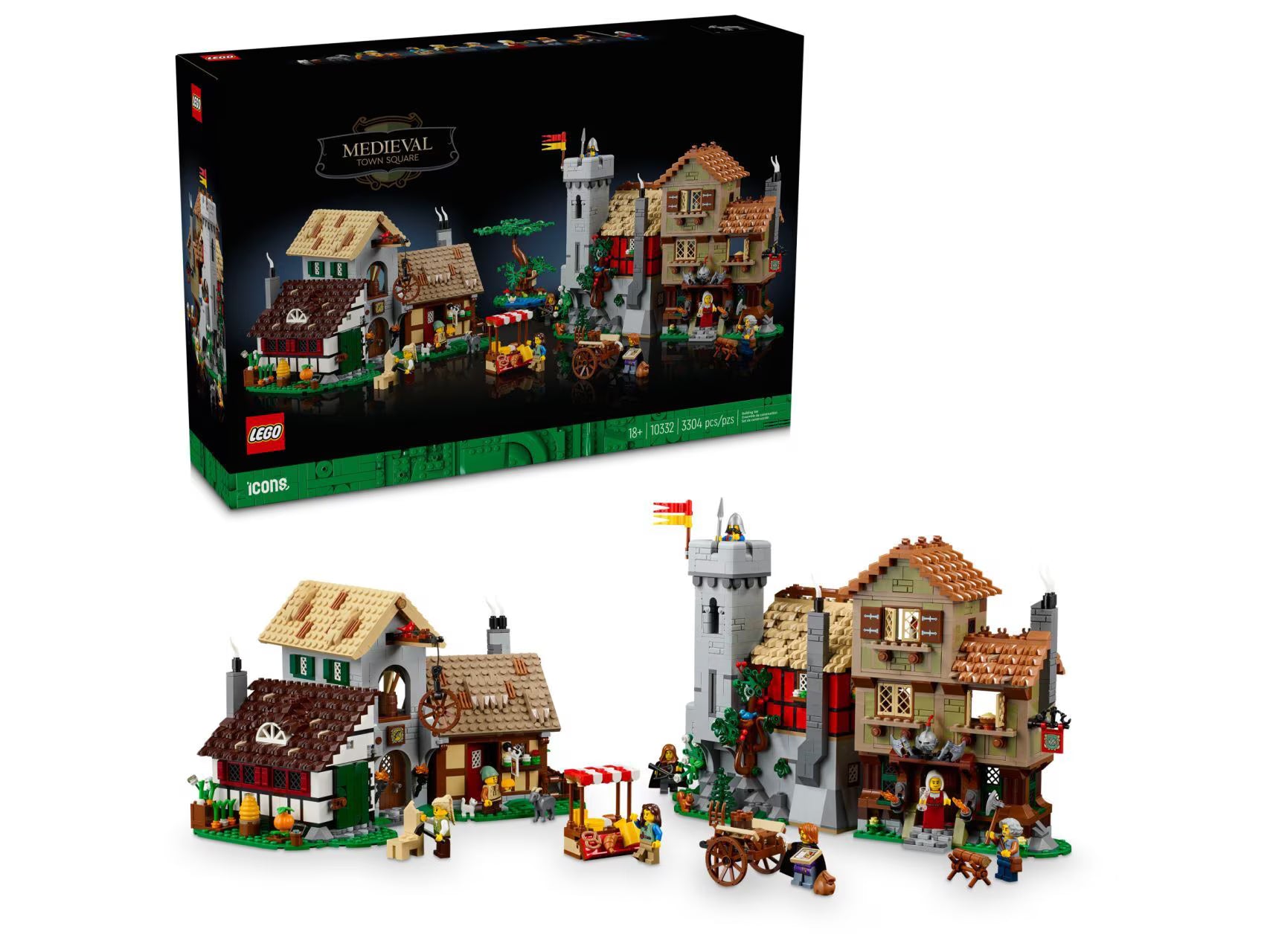 LEGO® Medieval Town Square – ساحة القرون الوسطى الأسطورية