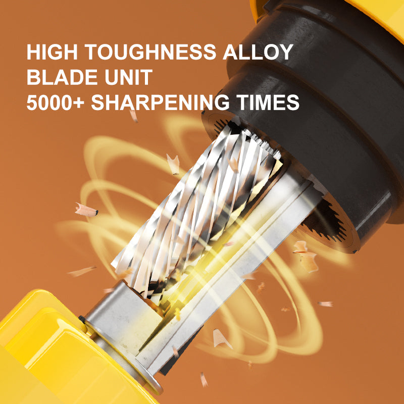 براية أقلام الرصاص الأوتوماتيكية من ميدير – أصفر مشمس