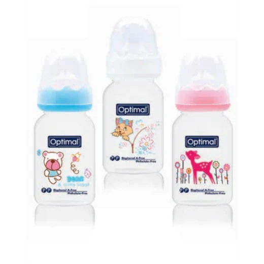 Optimal Slim Waist Bottle 140ml | Orthodontic & BPA-Free