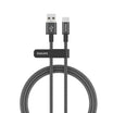 Philips DLC5030A USB-A to USB-C Braided Cable, 1m, 3A, Black