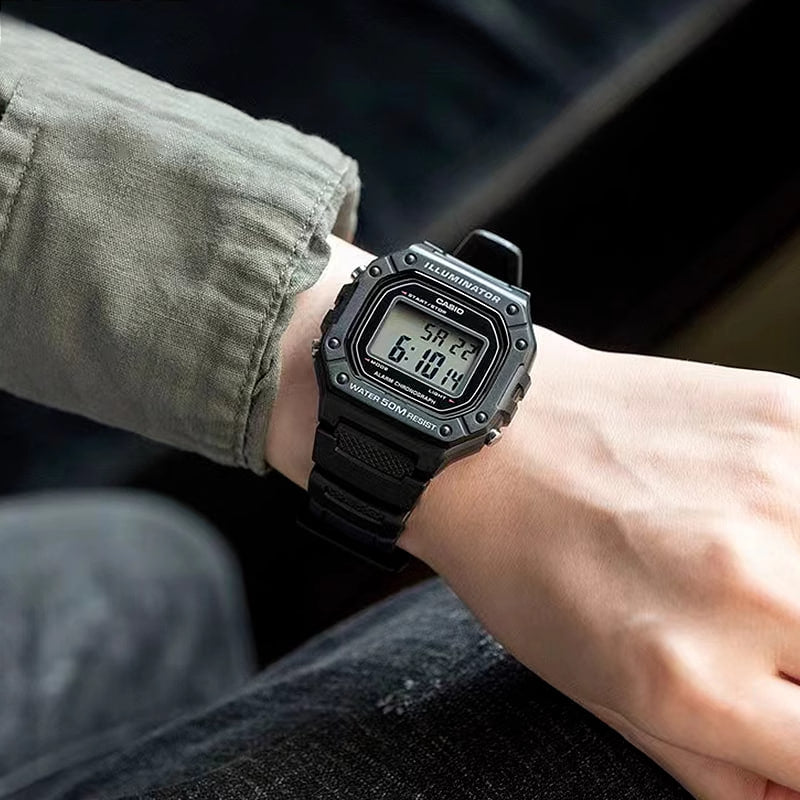 Casio men watch W-218H-1AV