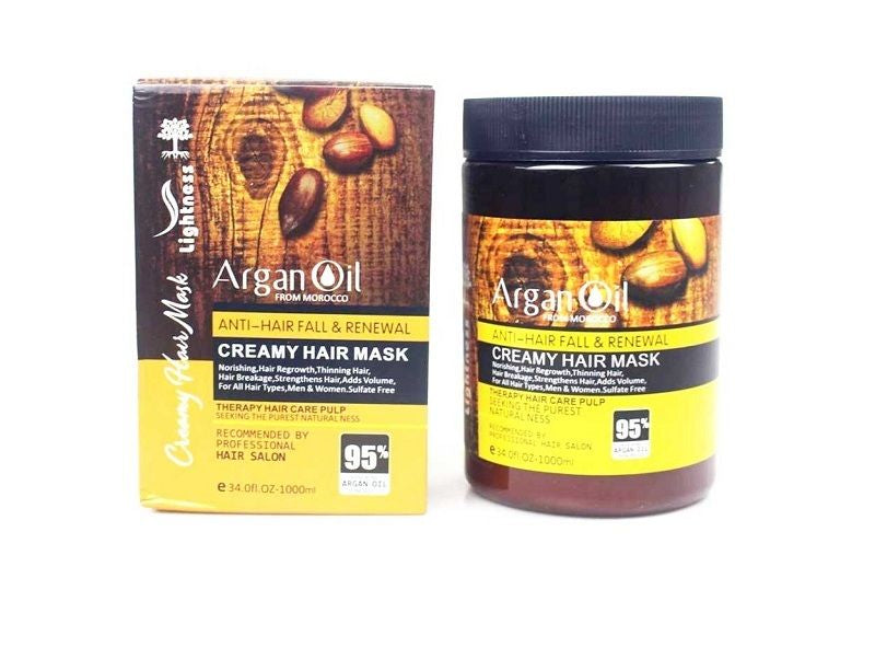 Lightness Hair Cream Mask with Argan Oil – 1000ml