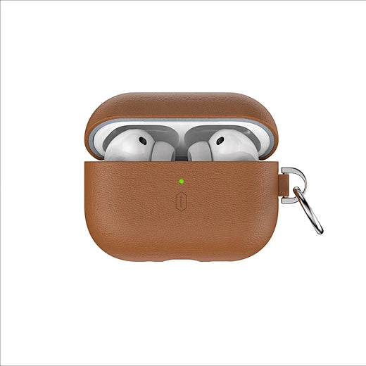 غطاء حماية WiWU Genuine Leather HC-201 لسماعات AirPods Pro