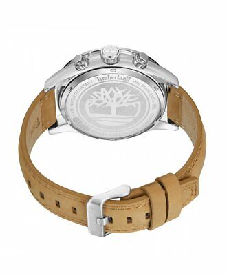 Timberland Men’s Watch TDWGF2201002 with Brown Leather Strap