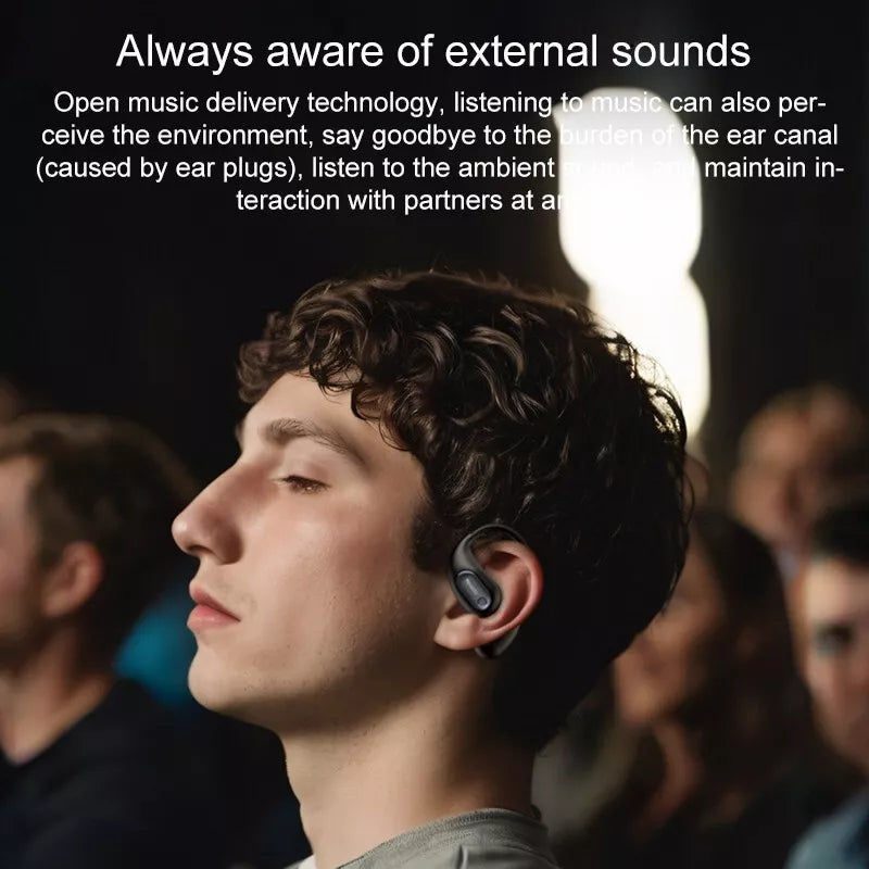 سماعات أذن رياضية بتقنية البلوتوث YESIDO YSP17 تعمل بتقنية التوصيل العظمي