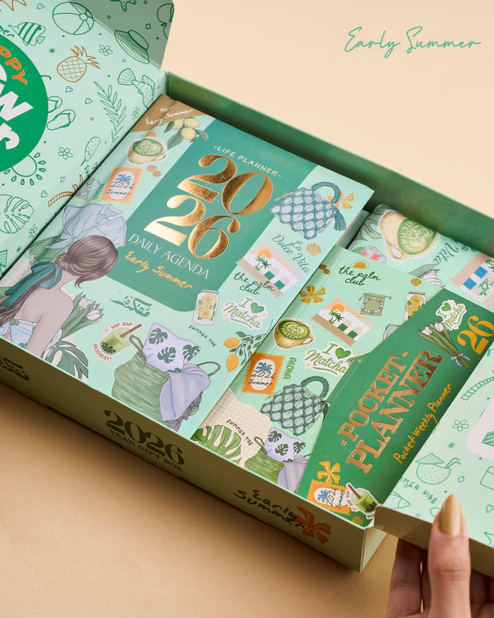 Mofkera Agenda Gift Set 2026 - Early Summer