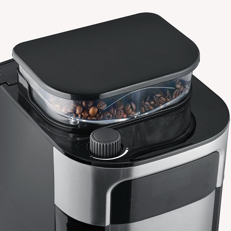 Severin 1000W Coffee Maker Filter with Stainless Steel Grinder