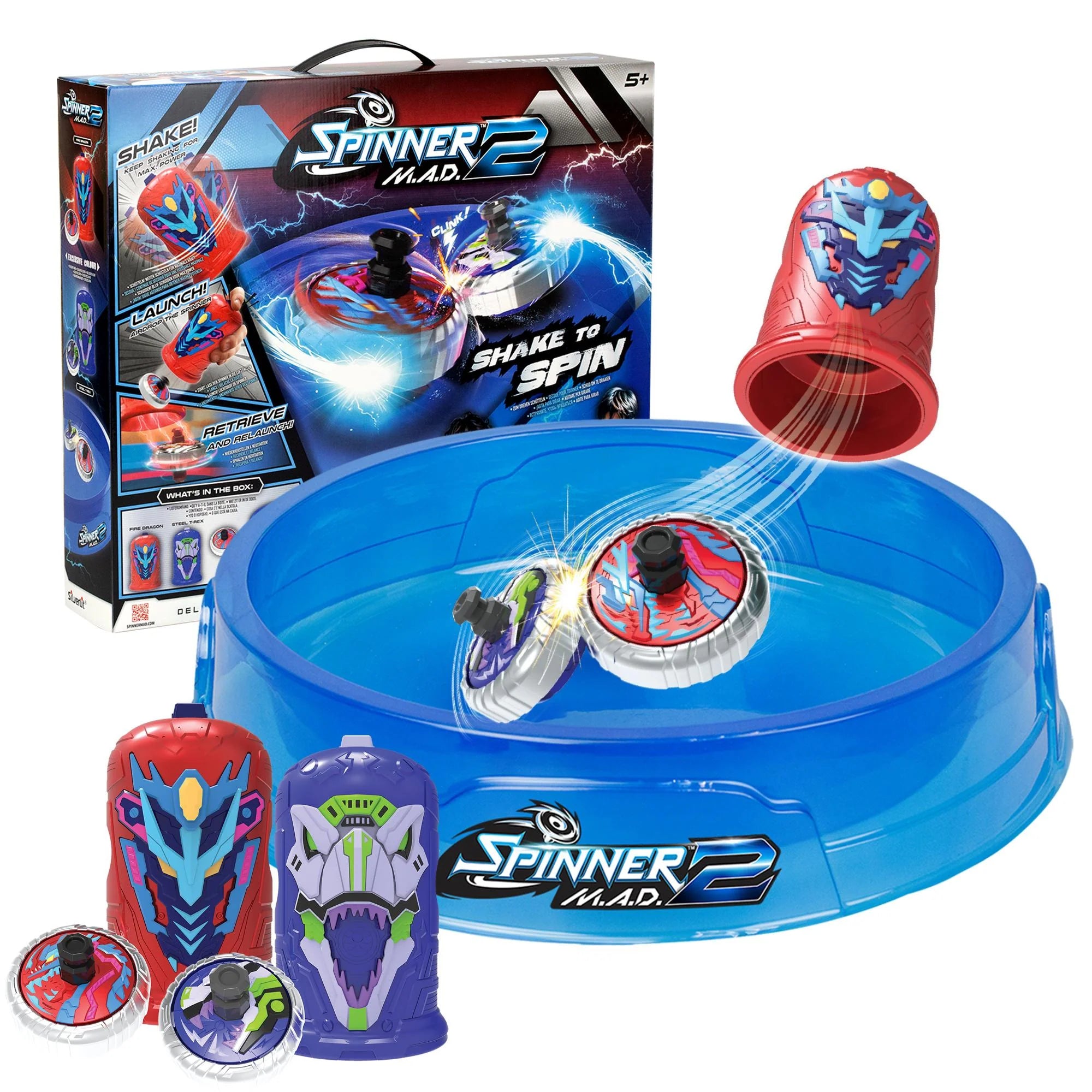 Silverlit Spinner M.A.D. 2 Deluxe Battle Pack