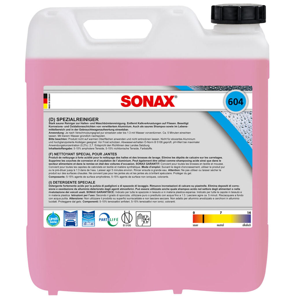 SONAX PROFILINE Limescale & Oxidation Cleaner – 10L