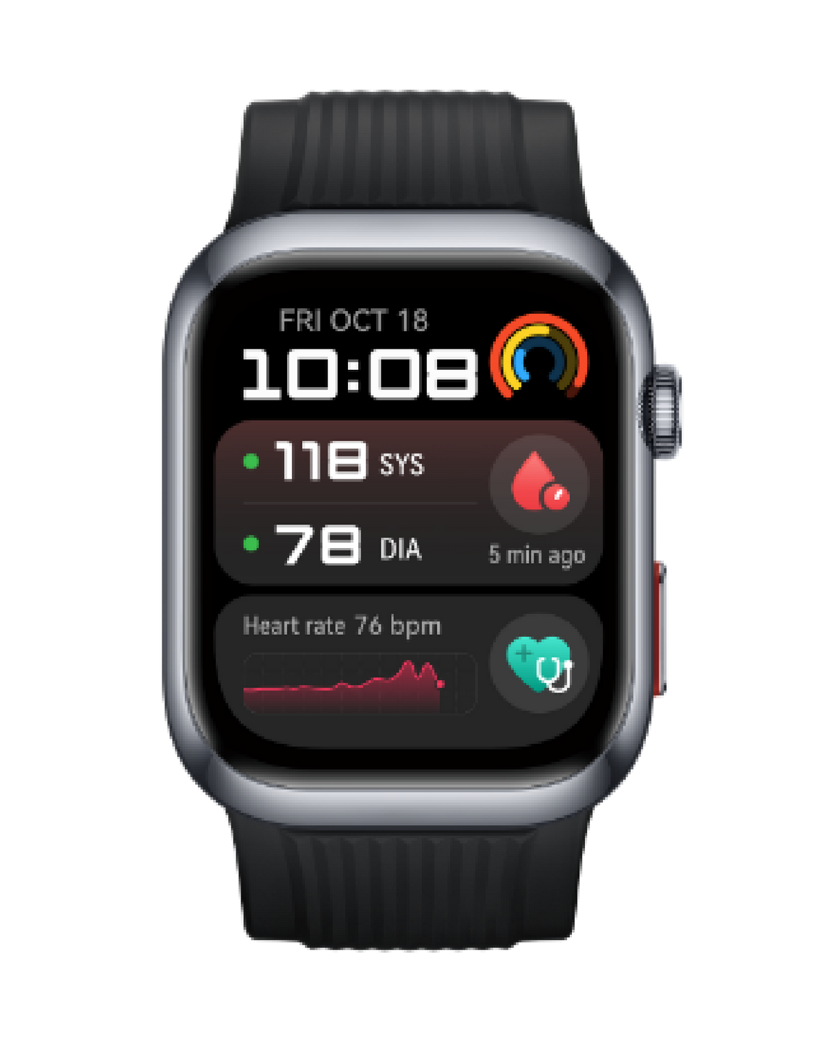 HUAWEI WATCH D2 – ECG, BP Monitor, AMOLED, 6-Day Battery