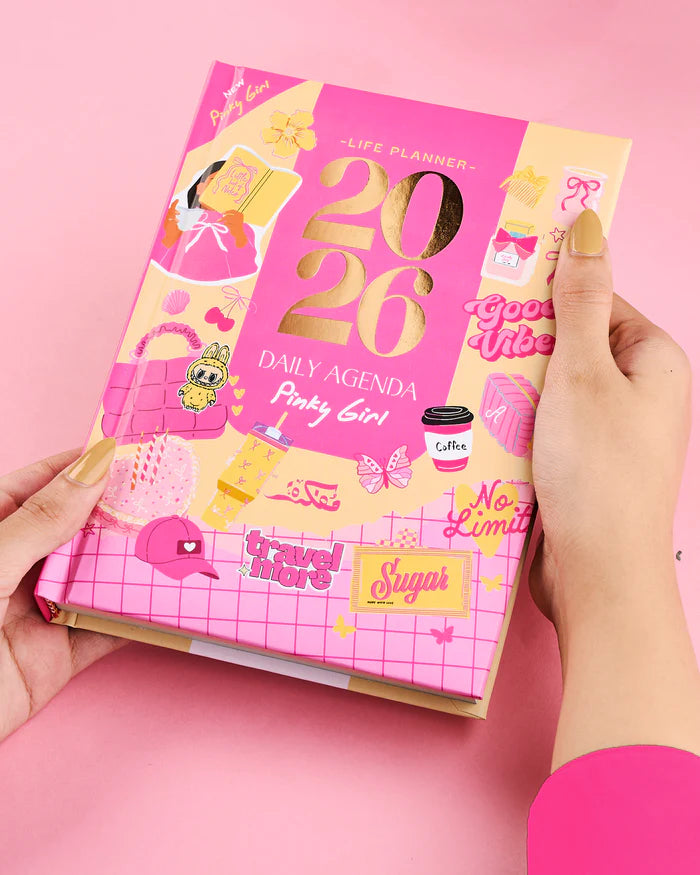 Agenda Only 2026 - Pinky Girl - Pre Order