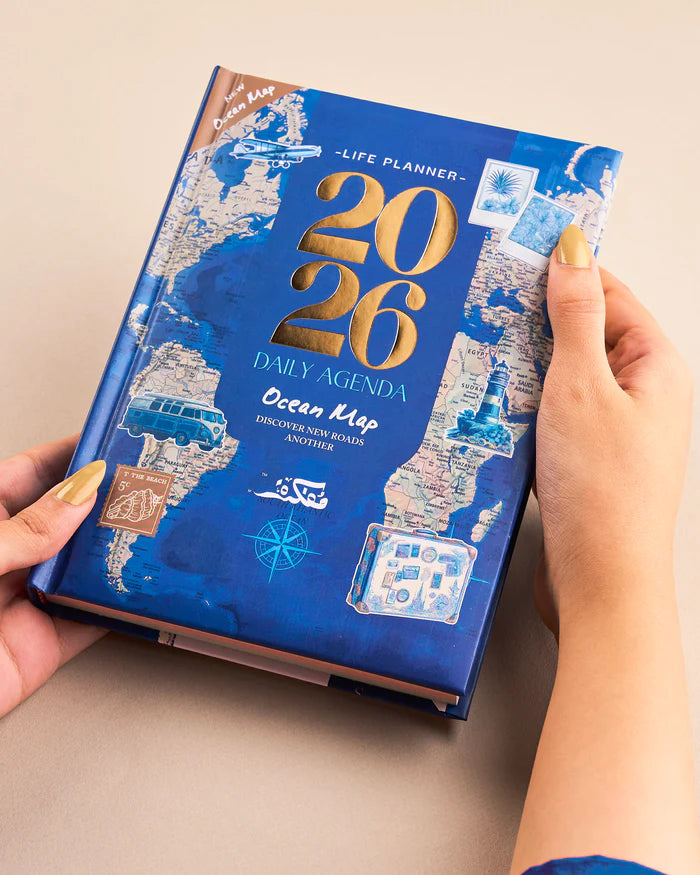 Mofkera Agenda Only 2026 - Ocean Map - Pre Order
