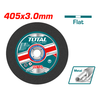 TOTAL Abrasive Flat Metal Cutting Disc 405*3.0mm - 16" (TAC2214051)