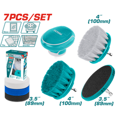 TOTAL Cleaning brush set 7 Pcs (TACB0701)