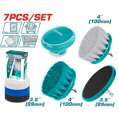 TOTAL Cleaning brush set 7 Pcs (TACB0701)