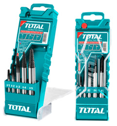 TOTAL 5PCS Screw extractor set