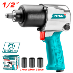 TOTAL 1/2" Air Impact Wrench | 650Nm (TAT40122) – High Power & Performance
