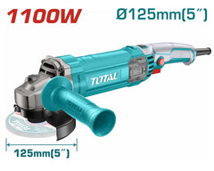 TOTAL Angle grinder 1100W, 125mm - 5" (TG11012556)