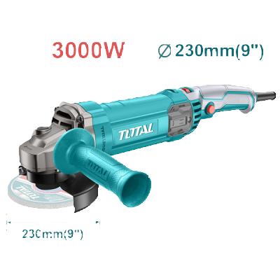 TOTAL Angle Grinder 3000W, 230mm - 9" (TG1302306)