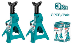 TOTAL Jack Stand 3 Tons | Adjustable 270–410mm | Pair