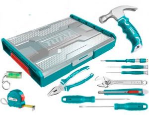TOTAL 11 Pcs Household Tools Set (THKTV02H111) – Quality & Convenience