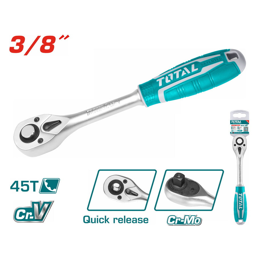 TOTAL 3/8″ Ratchet Wrench | THT106386