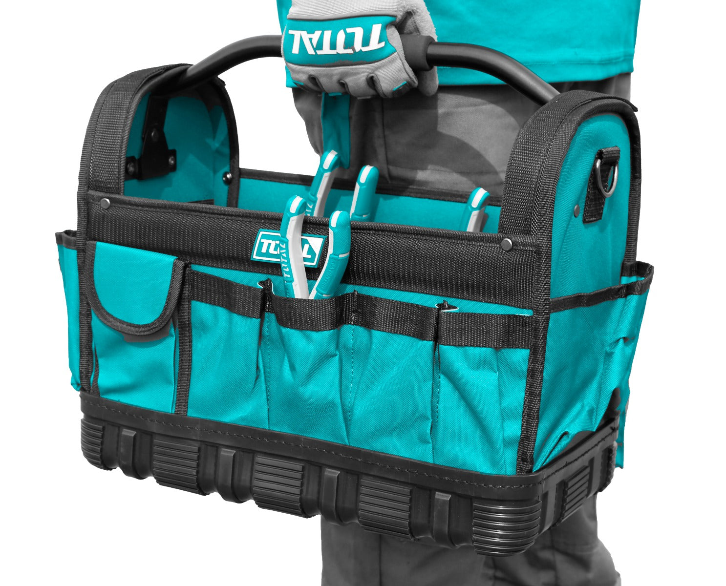TOTAL 16" Tool Bag | 21 Pockets (THT36L01)