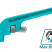Total 8" Offset Pipe Wrench (THT373086) – Strong & Reliable