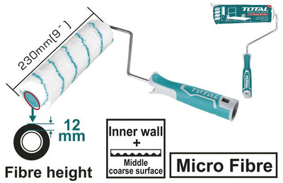 TOTAL Cylinder brush Inner Wall 230mm - 9" (THT8592D)