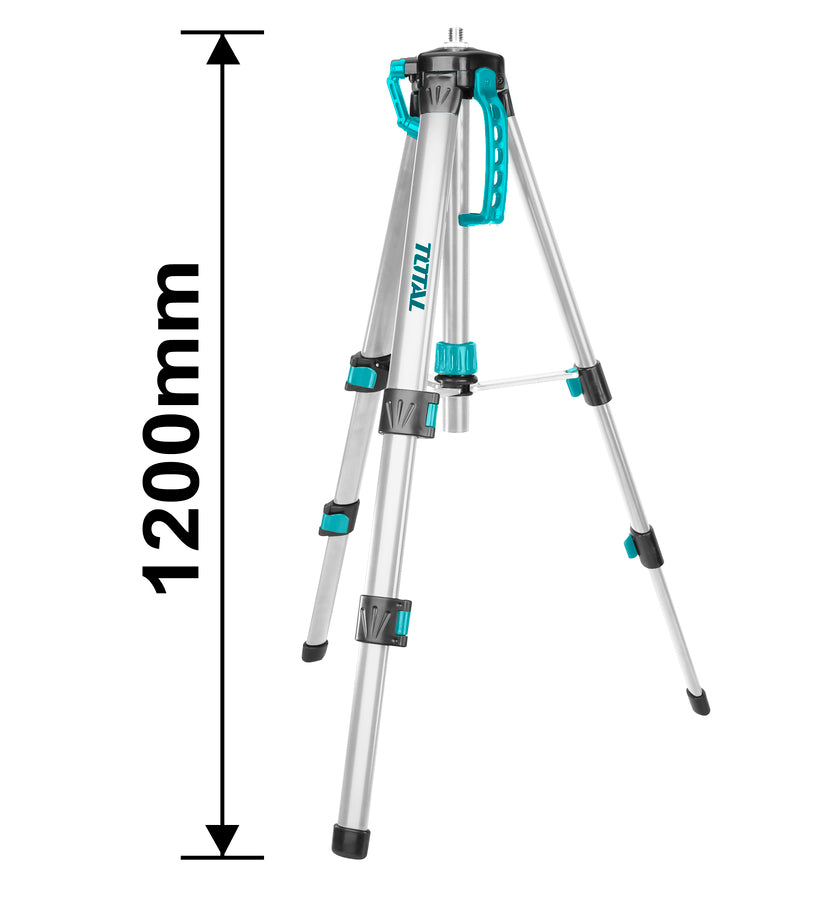 Total TLLT01152 1.2m Aluminum Tripod for Laser Levels – Sturdy & Adjustable
