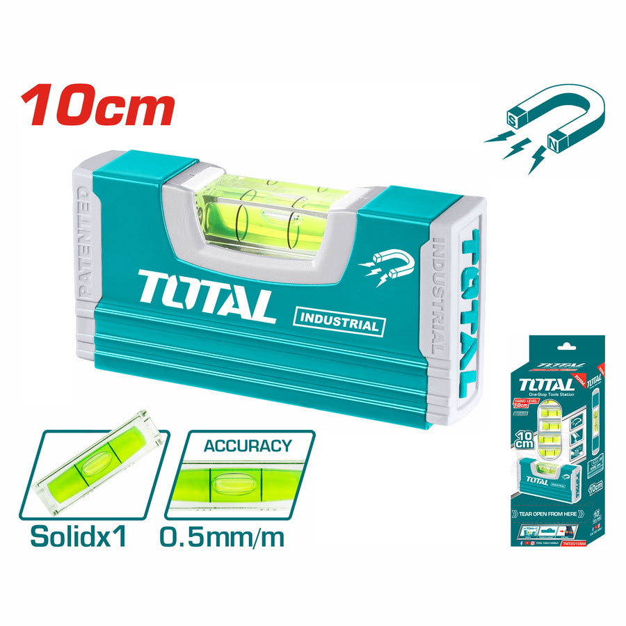 ميزان يدوي توتال 10 سم (TMT20105M) – دقة في ضبط الاستواء