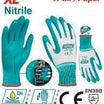 TOTAL XL Nitrile-Coated Work Gloves, Oil Resistant - TSP12162