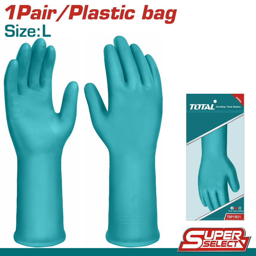 TOTAL PVC Gloves 32cm - 110g (TSP1801)