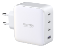 UGREEN USB-A+3*USB-C 100W GaN Tech Fast Charger EU White - 15337