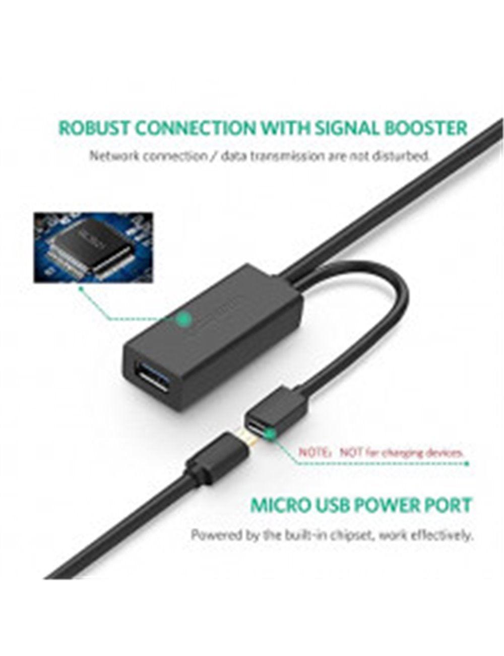 UGREEN USB 3.0 Extension Cable 5m (Black)