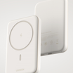 UGREEN 10000mAh MIni Magnetic Wireless 20W Power Bank Beige - 25208