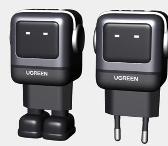 UGREEN Uno RG 65W 3-Port GaN Fast Charger EU black - 25685B