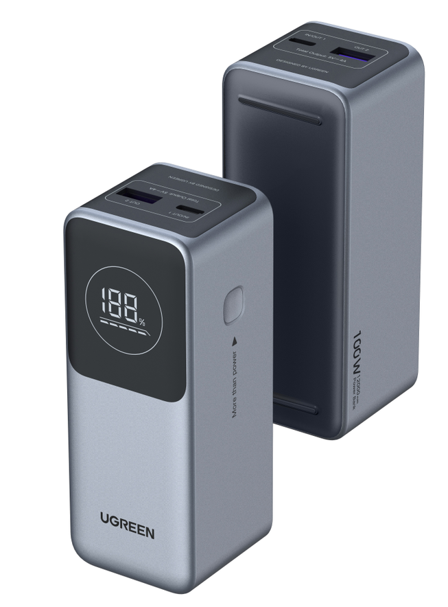 UGREEN 12000mAh 100W Fast Charging Power Bank - 35526B