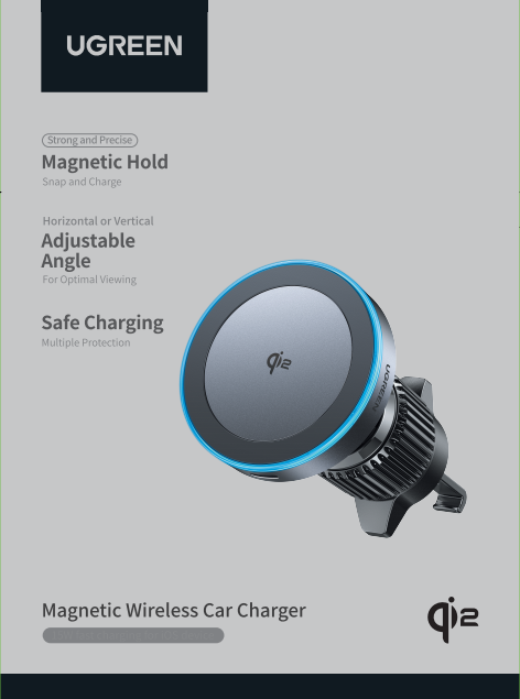 UGREEN Magnetic Car Wireless Charger Qi2 - 35970