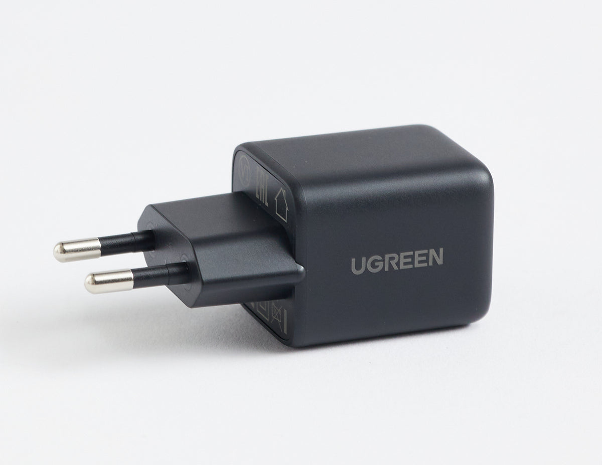 UGREEN 20W USB-C GaN Fast Charger EU Black - 55553