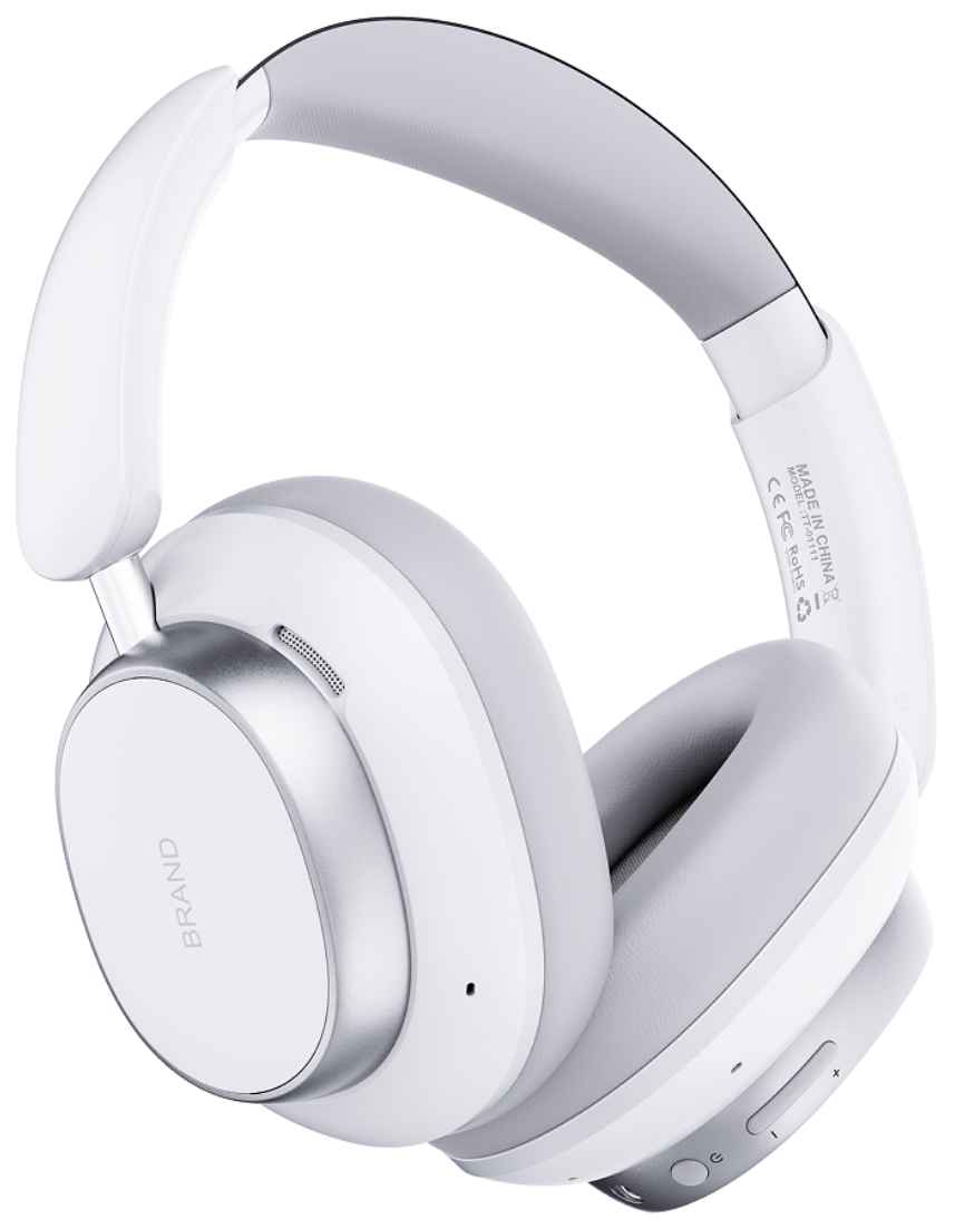 UGREEN Studio Pro Hybrid Active Noise-Cancelling Headphones White - 55614
