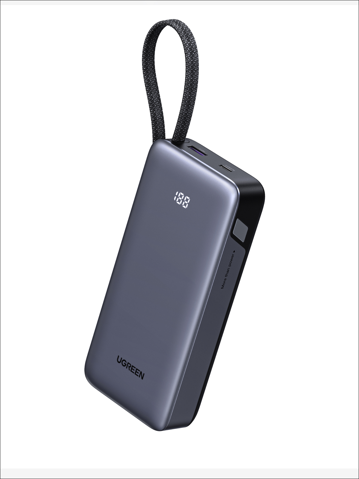 UGREEN 45W Power Bank with Built-in Cable 20000mAh - 55988B