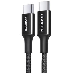 UGREEN USB-C to USB-C PD Fast Charging 100W Braided Cable 5A Max 2m black - 65250